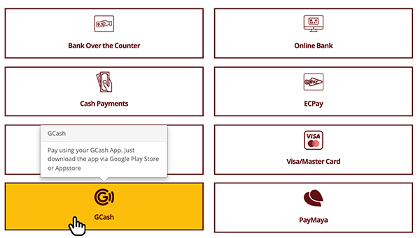 NBI Clearance Fee Payment using GCash